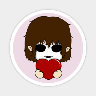 masky valentine chibi Magnet